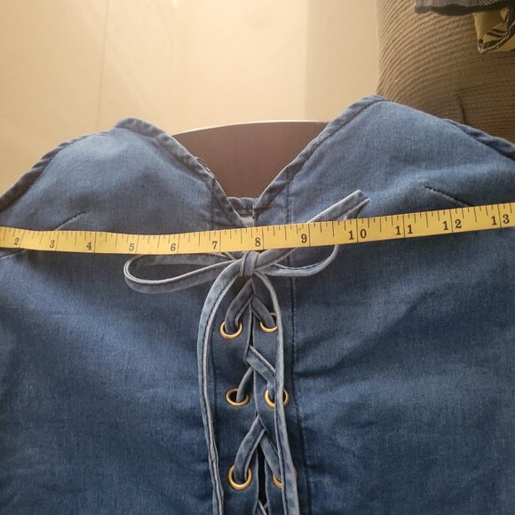 Small Sexy Demin Dress - Mini Bodycon - Picture 5 of 10